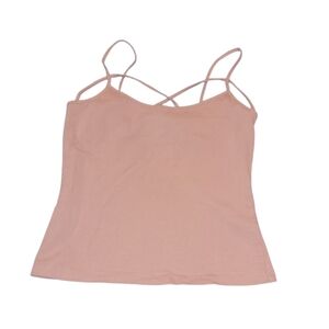 Wish & Whim Women's Pink Camisole Top Size Medium